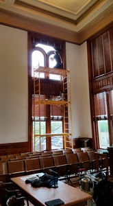Window film for historic buildings