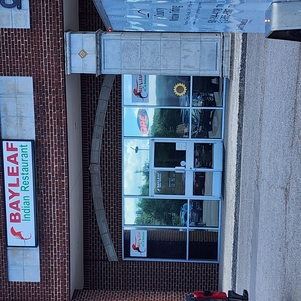 Reducing heat and glare restaurant